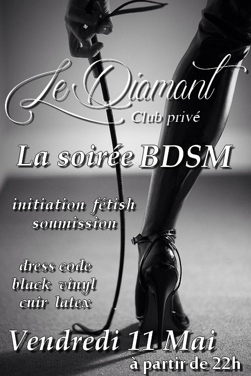 soirée initiation SM & show BDSM - Diamant Libertin